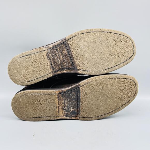 John Varvatos Boots Mens 10 Brown Suede Brooklyn Chukka Lace Up Casual Desert - Picture 9 of 11